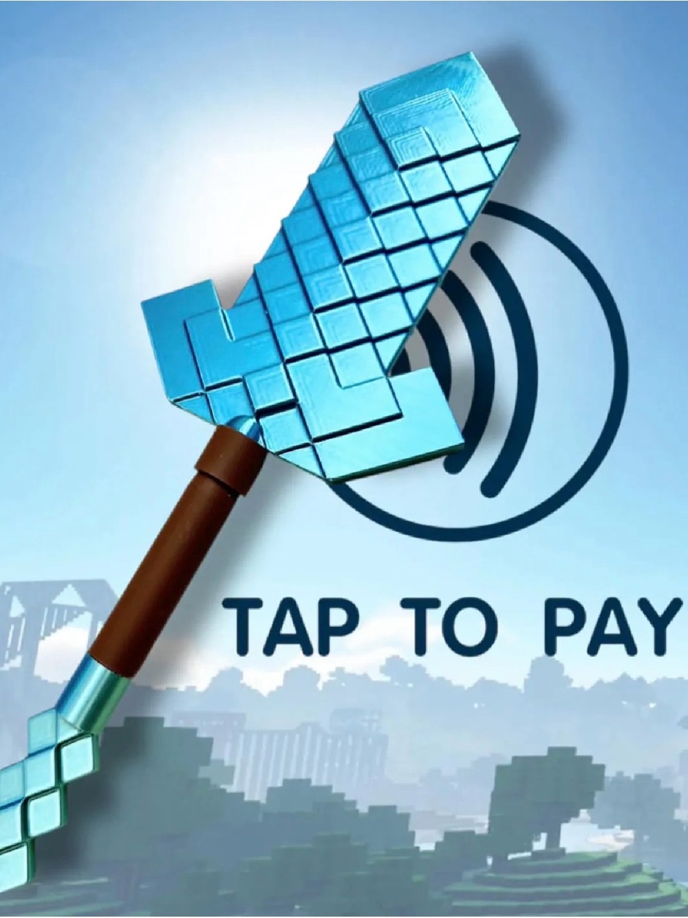 Tap & Pay Minecraft Sword Wand